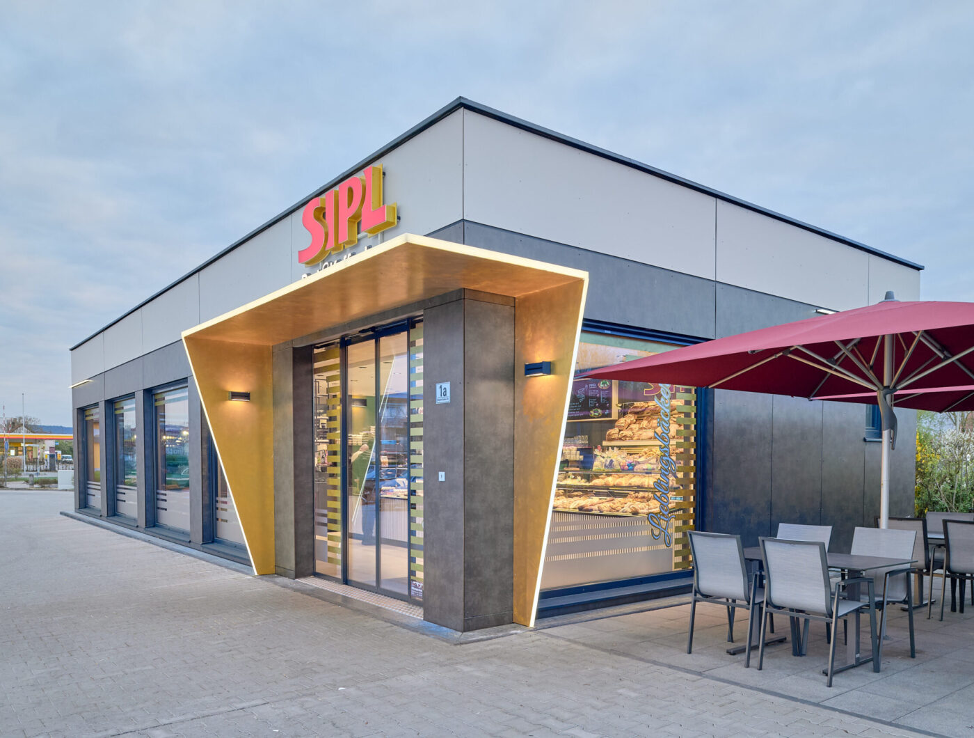 Bäckerei-Modul aus Holz