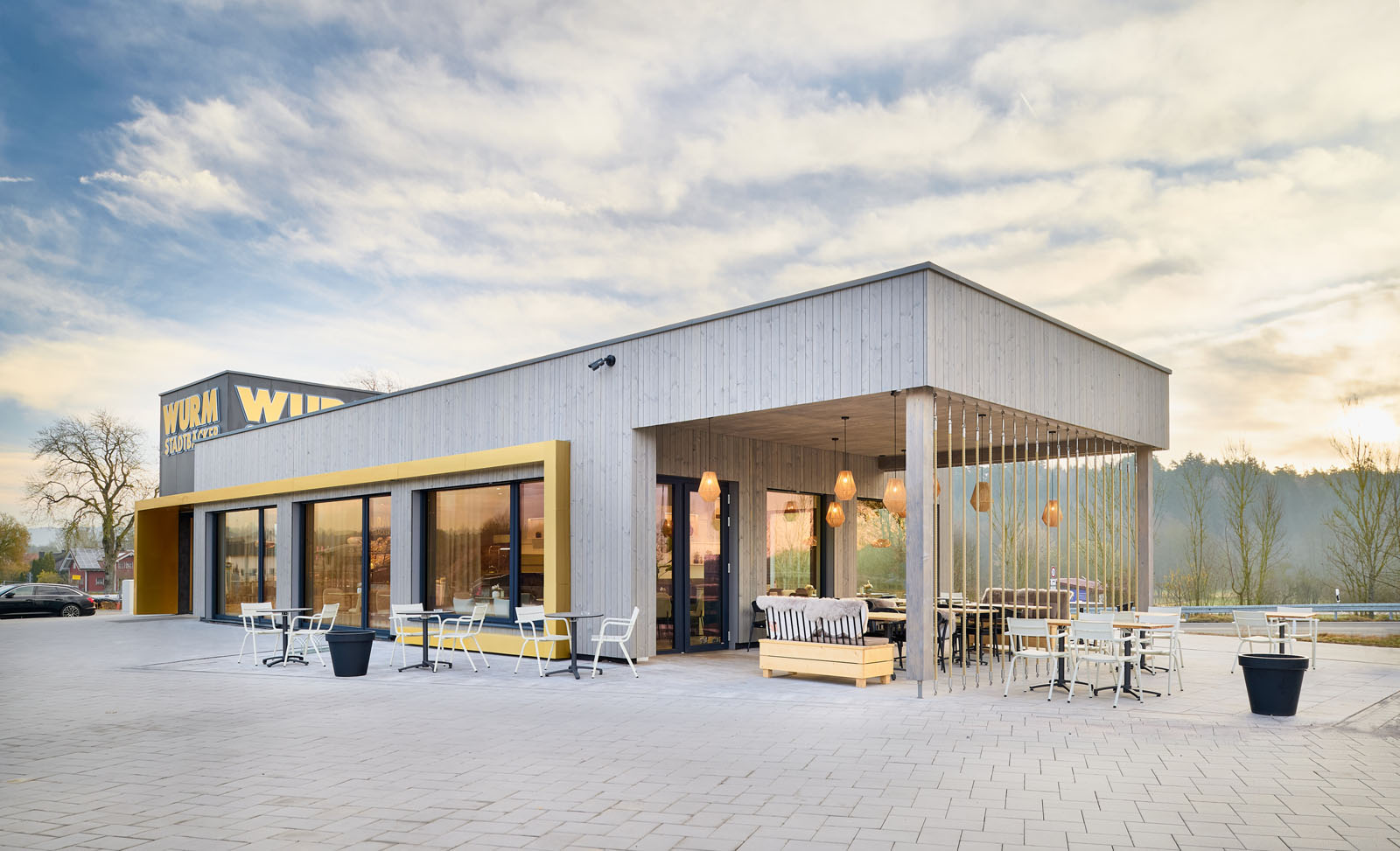 Bäckerei in Holzmodulbauweise